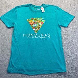 Pacer T-Shirt Unisex Honduras Fashion Country Souvenir Gift Tee Green Large
